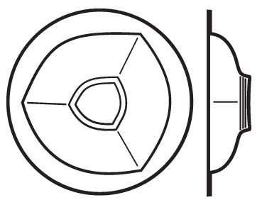 UVTRI cross section